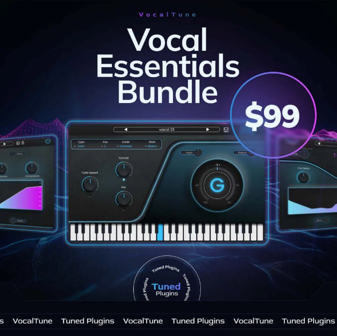 Tuned Plugins – Vocal Essentials Bundle [WIN]-音频幻坊