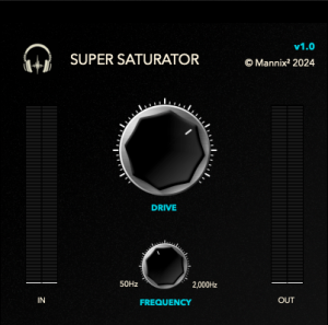 Super Saturator 饱和效果器-音频幻坊