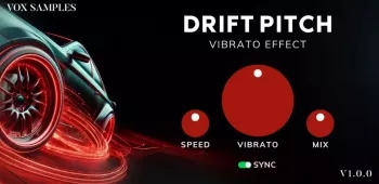 Vox Samples Drift Pitch (Vibrato Effect) v1.0.0 x64 VST3 AU WiN MAC [FREE]-音频幻坊