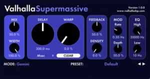 Valhalla DSP Valhalla Supermassive v4.0.0 Win MacOS-音频幻坊