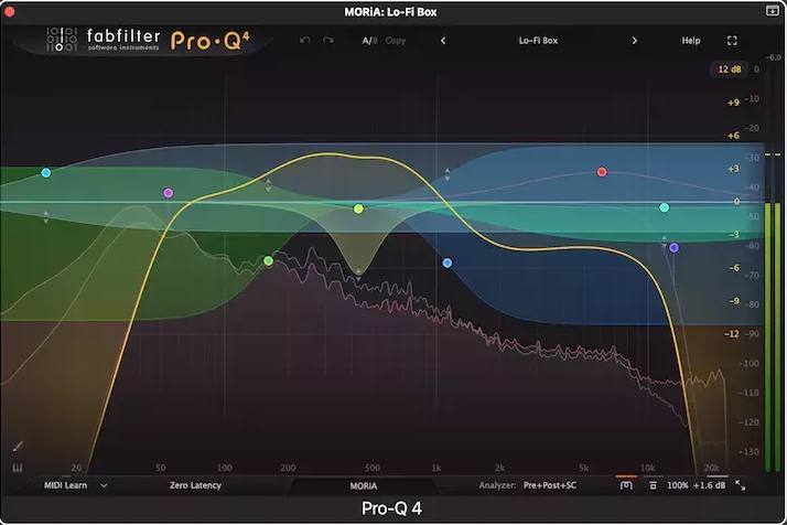 FabFilter Pro-Q 4 v4.0.0 U2B Mac-音频幻坊