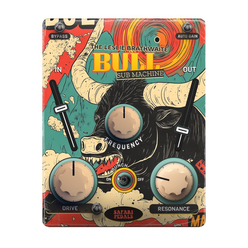 Safari Pedals Leslie Brathwaite Bull Sub Machine v1.0.53 Incl Keys-BUBBiX-音频幻坊