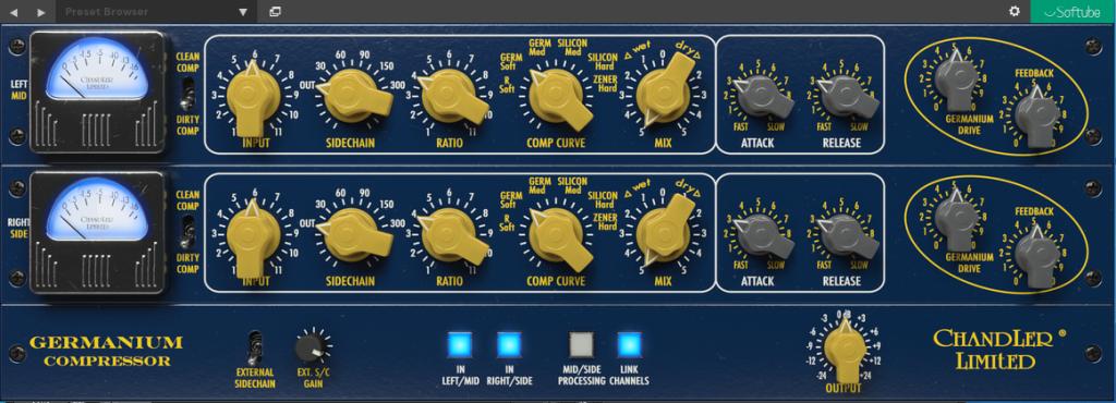 压缩/EQ/失真/瞬态-Softube Chandler Limited Germanium Comp v2.5.9-R2R-音频幻坊