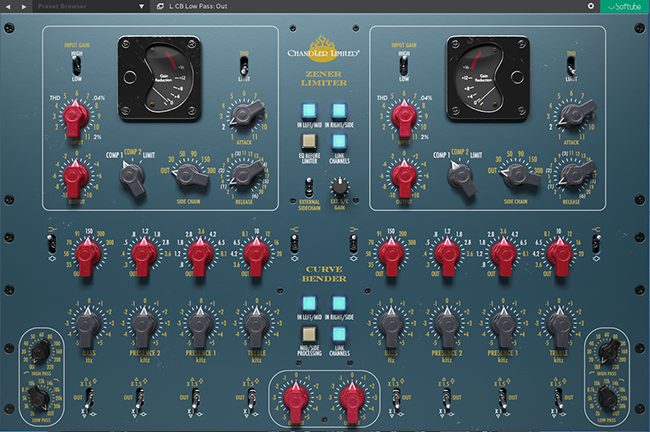 通道条-Softube Chandler Limited Zener-Bender v2.5.9-R2R-音频幻坊