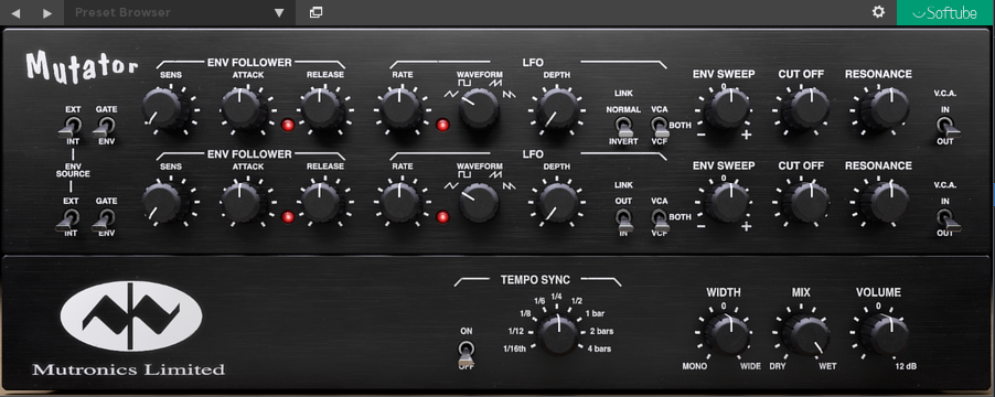 模拟滤波器-Softube Mutronics Mutator v2.5.10-R2R-音频幻坊