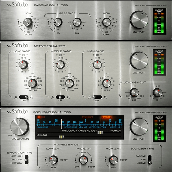 模拟风格均衡器-Softube Passive-Active Pack v2.5.10-R2R-音频幻坊