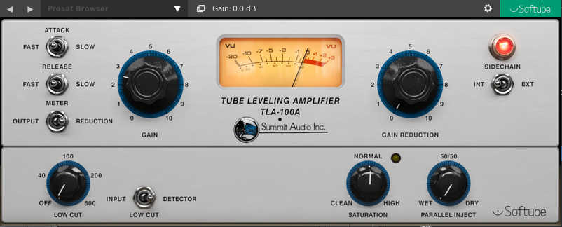 1980经典压缩器-Softube Summit Audio TLA-100A v2.5.10-R2R-音频幻坊