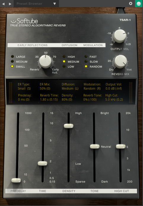 立体声算法混响-Softube TSAR-1 Reverb v2.5.9-R2R-音频幻坊