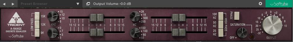 均衡-Softube Trident A-Range v2.5.10-R2R-音频幻坊