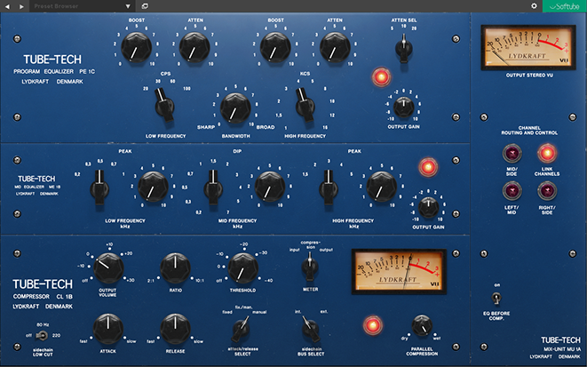 均衡/压缩-Softube Tube-Tech Classic Channel Mk II v2.5.9-R2R-音频幻坊