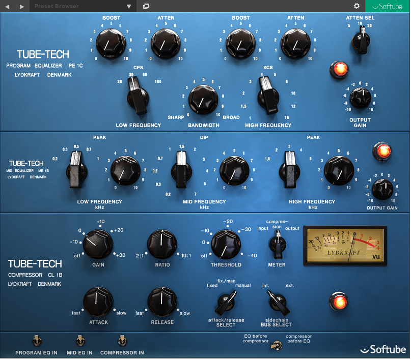 均衡/压缩-Softube Tube-Tech Classic Channel v2.5.9-R2R-音频幻坊