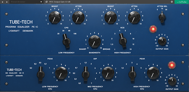被动式均衡器-Softube Tube-Tech Equalizers Mk II v2.5.9-R2R-音频幻坊