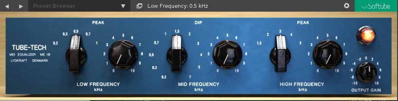 被动式均衡器-Softube Tube-Tech ME 1B v2.5.9-R2R-音频幻坊