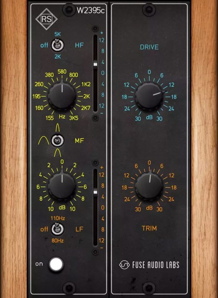 Fuse Audio Labs RS-W2395C (Neo Claassic Baxandall EQ) v2.7.0-音频幻坊