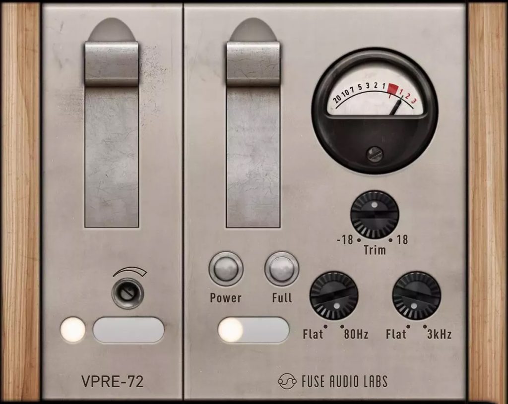 前置放大器-Fuse Audio Labs VPRE-72 (Vintage Tube Preamp) v2.7.0-音频幻坊