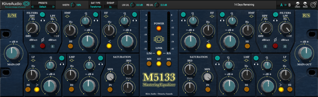 均衡器-Kiive Audio M5133 Incl Keys v1.0.3 WiN/MAC-BUBBiX-音频幻坊