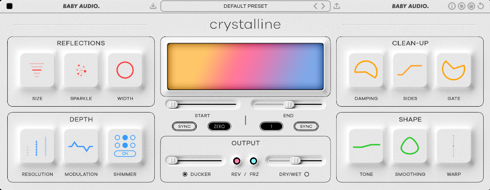 混响-Baby Audio Crystalline v1.8 Incl License WiN MAC-BUBBiX-音频幻坊