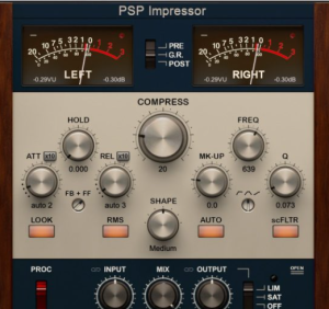 压缩器插件 | PSPaudioware PSP Impressor v1.0.3 WIN-音频幻坊