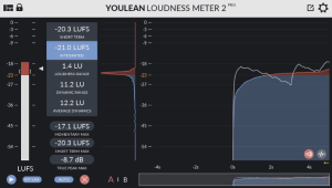 高精度响度表插件 | Youlean Loudness Meter 2 PRO v2.4.3 WIN-音频幻坊