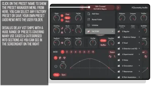 延迟效果器-Aqusmatiq Dedalus Delay v1.1.0 Patched Incl. Keygen-MOCHA-音频幻坊