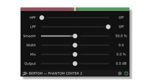 立体声成像-Bertom Audio Phantom Center 2 (Stereo Imager) v2.0.0 x64 x86 VST3 AU AAX LiNUX WiN MAC-音频幻坊