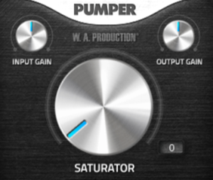 饱和与失真效果-W. A.Production – Pumper Saturator.v1.0.1.VST.VST3.AU.MAC.WIN-音频幻坊