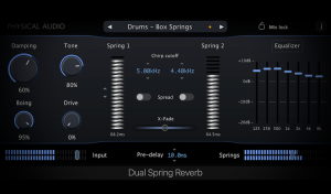 弹簧混响-Physical Audio Dual Spring Reverb v3.1.10 Incl Keygen-R2R-音频幻坊