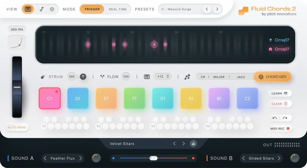 图片[1]-智能和弦转换-Pitch Innovations Fluid Chords 2 v1.0.1-TeamCubeadooby-音频幻坊