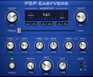混响-PSPaudioware PSP EasyVerb v2.0.1-R2R-音频幻坊