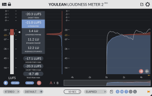 响度表-Youlean Loudness Meter 2 v2.5.12 x64 x86 VST VST3 AU AAX STANDALONE WiN-音频幻坊