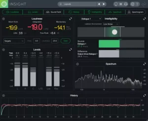 响度计量表-iZotope Insight 2 v2.6.0-R2R-音频幻坊
