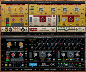 通道条-Yuri Semenov YS My Happy Channel Strip v1.0.0 WiN Mac-音频幻坊