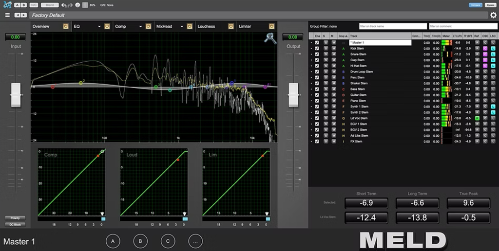 图片[1]-MELD 多通道混音插件：为 Atmos 找回立体声总线胶水（12 段 EQ+压缩+限制）