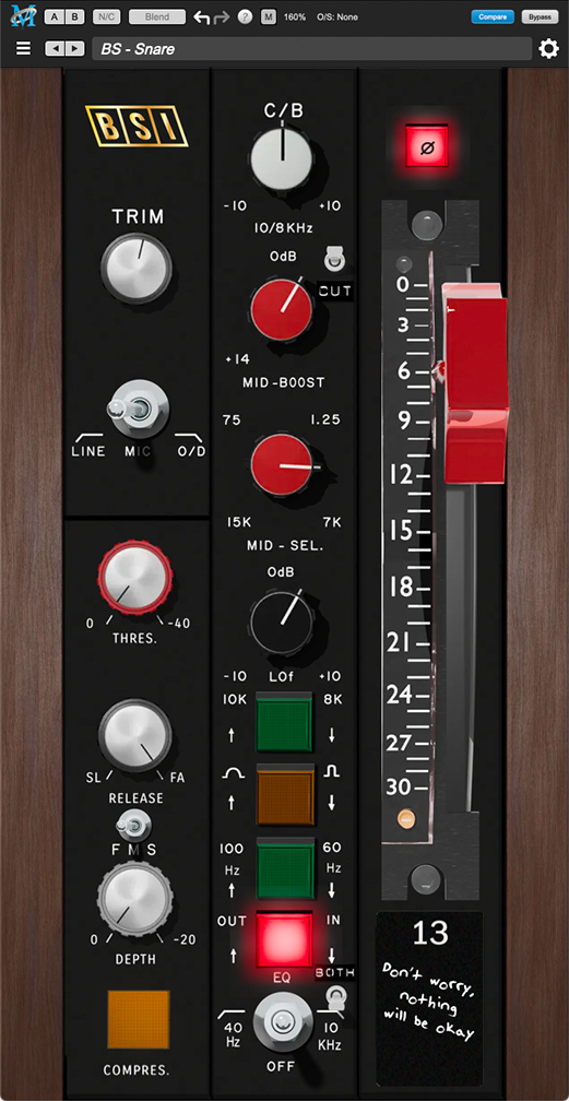 图片[1]-MBSI 通道条插件：Criteria Studio C 定制 MCI 调音台味道，Miami 1976 声音