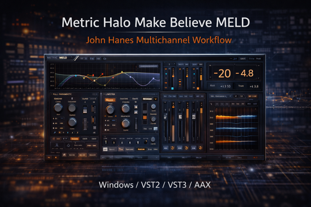 图片[1]-Metric Halo Make Believe MELD V4.1.0.264｜多通道混音与沉浸式总线处理插件