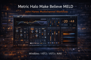 Metric Halo Make Believe MELD V4.1.0.264｜多通道混音与沉浸式总线处理插件-声链工坊
