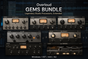 Overloud GEMS BUNDLE 2026.3.1｜复古硬件建模混音插件合集-声链工坊