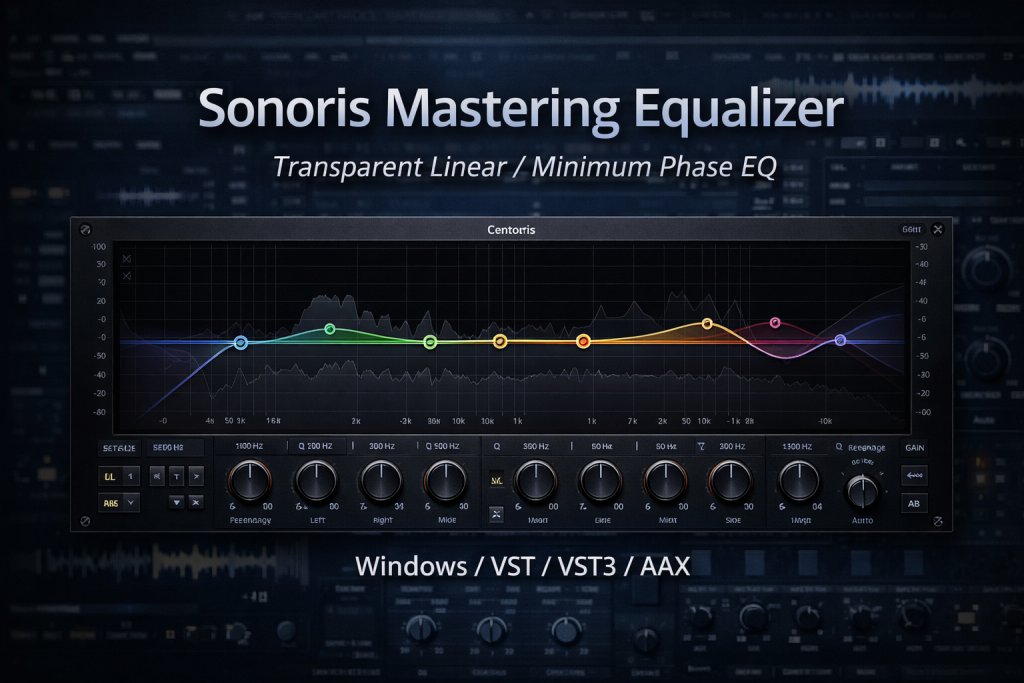 图片[1]-Sonoris Mastering Equalizer for Windows｜V1.2.1.0
